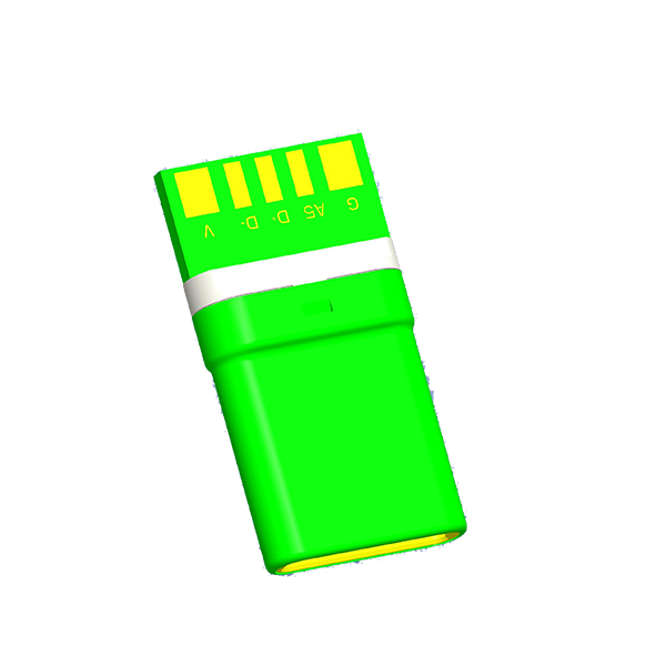 025-TYPE-C插针公头7+5